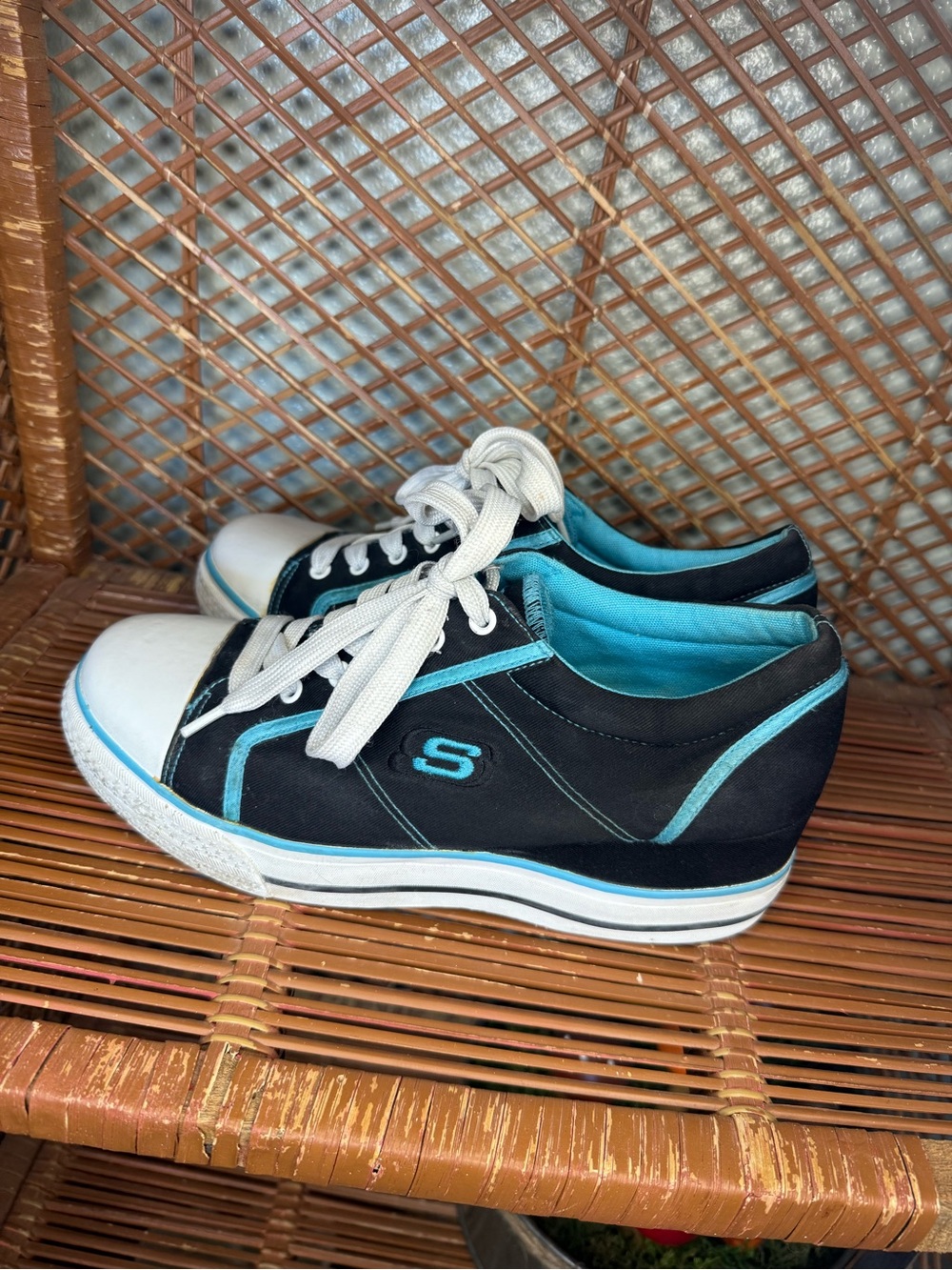 Vintage Skechers Somethin’ Else Platform Chunky Sneakers Women’s 9